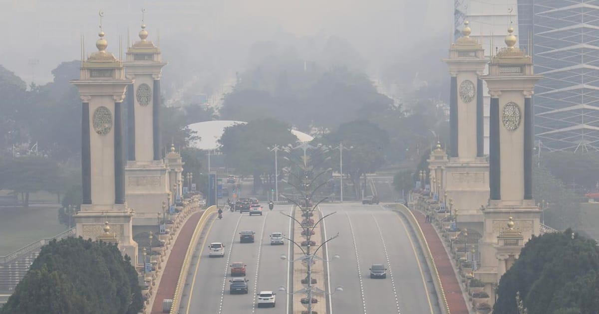 17 kawasan di rantau catat bacaan kualiti udara tidak sihat