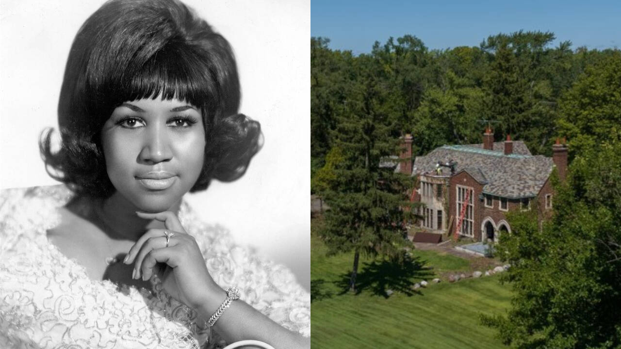 Aretha Franklin's Detroit Home Restored to Glory After Bargain Purchase