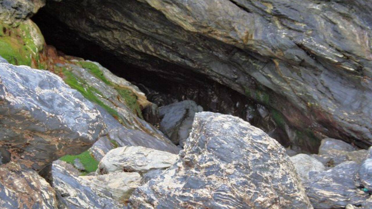 Iconic Holywell Cave in Cornwall collapses following overnight cliff fall