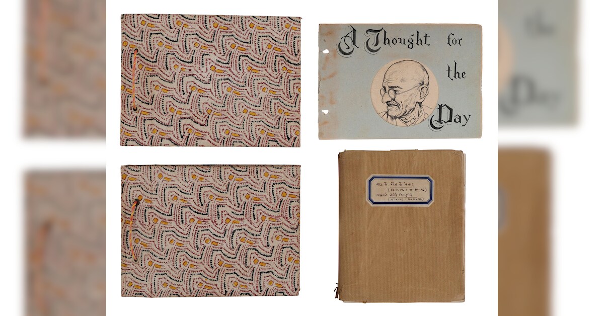 Gandhi's Daily Reflections Auction Sets Record at ₹16.20 Crore