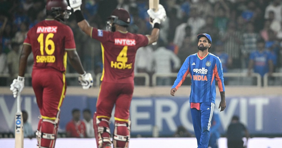 West Indies stun India with record T20 chase led by Hope century