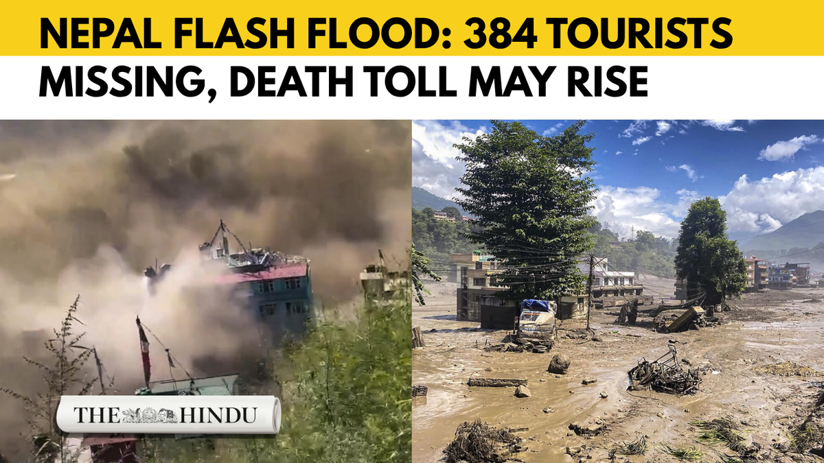 Nepal flash flood kills eight, hundreds missing in Himalayan disaster