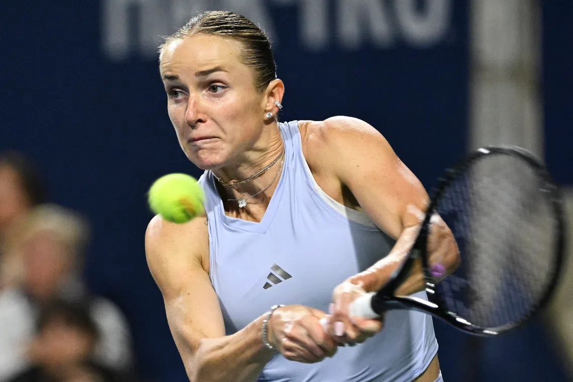 Svitolina pulls out of Cincinnati Open due to ankle injury