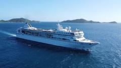 Luxury cruise ship halts Cambodia voyage as fuel expenses mount