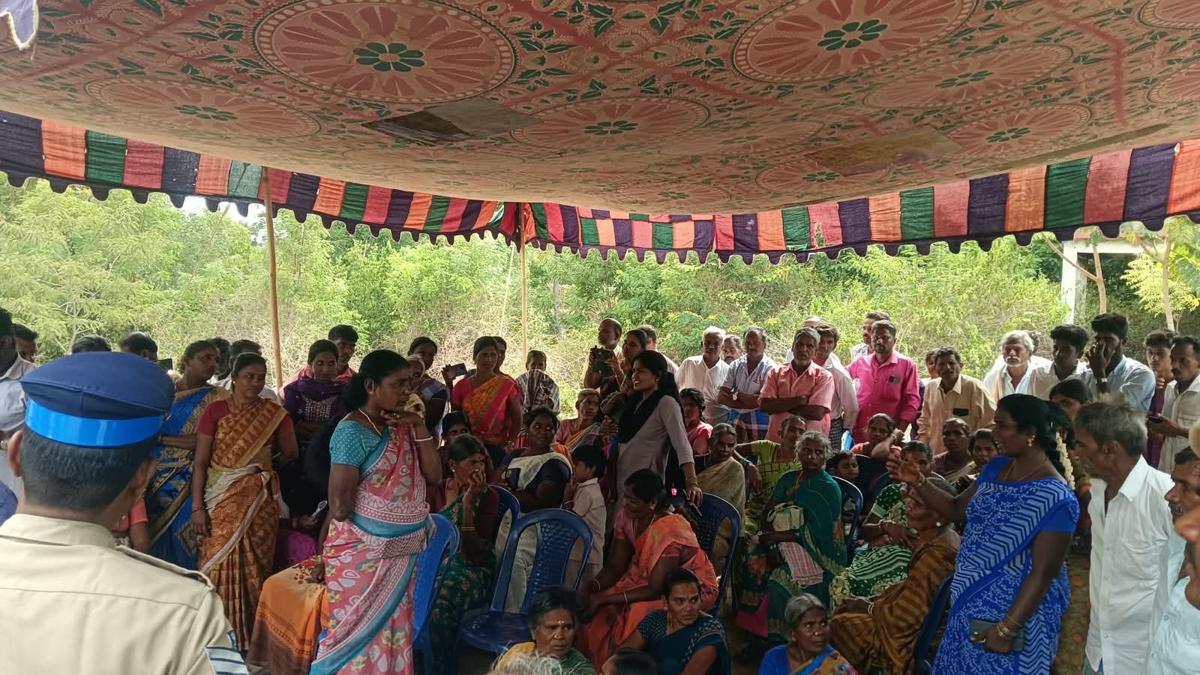 Tamil Nadu villagers oppose stone quarry project in Tirupattur district