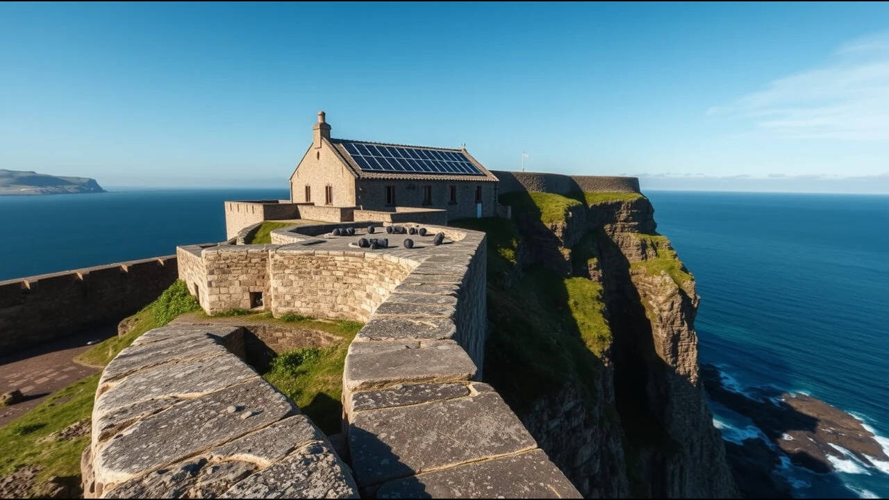 Welsh Fort Conversion Showcases Creative Adaptive Reuse Architecture