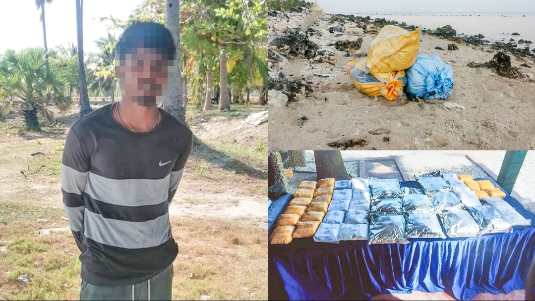 Navy intercepts major drug haul exceeding 80 kg in Jaffna waters