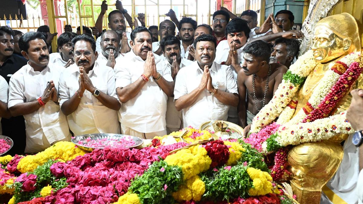 Tamil Nadu opposition leader to observe Thevar Jayanthi at Pasumpon