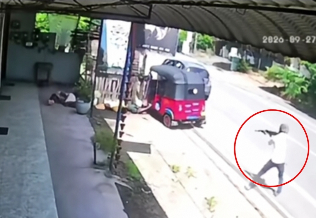 CCTV footage documents fatal shooting incident in Baddegama