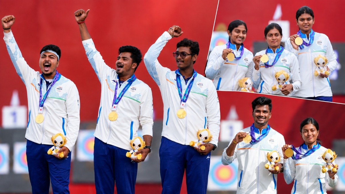 India's compound archers clinch third consecutive gold medal