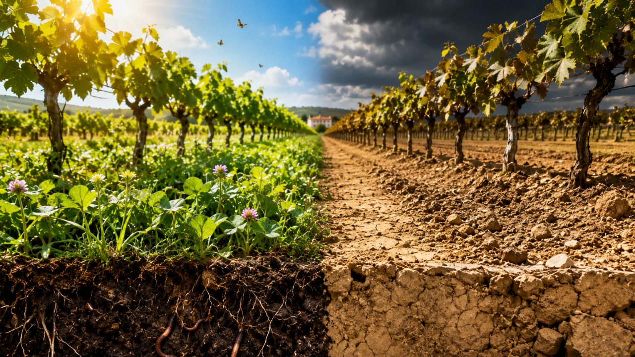 Spanish vineyard proves sustainable farming boosts soil health over two decades