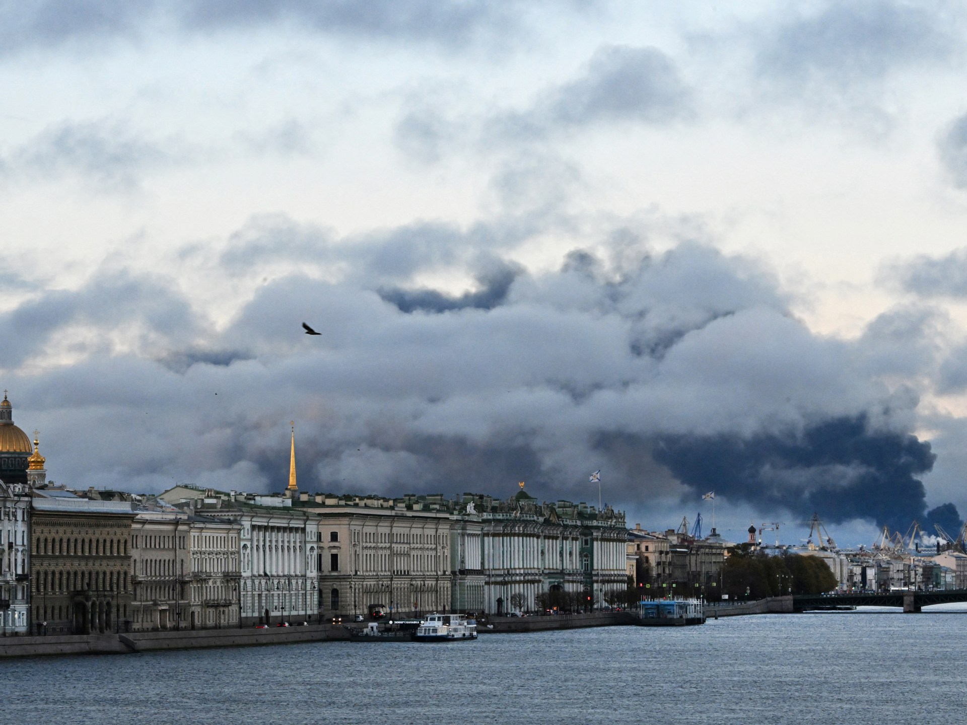 Ukrainian drone strike kills one in St Petersburg, damages infrastructure