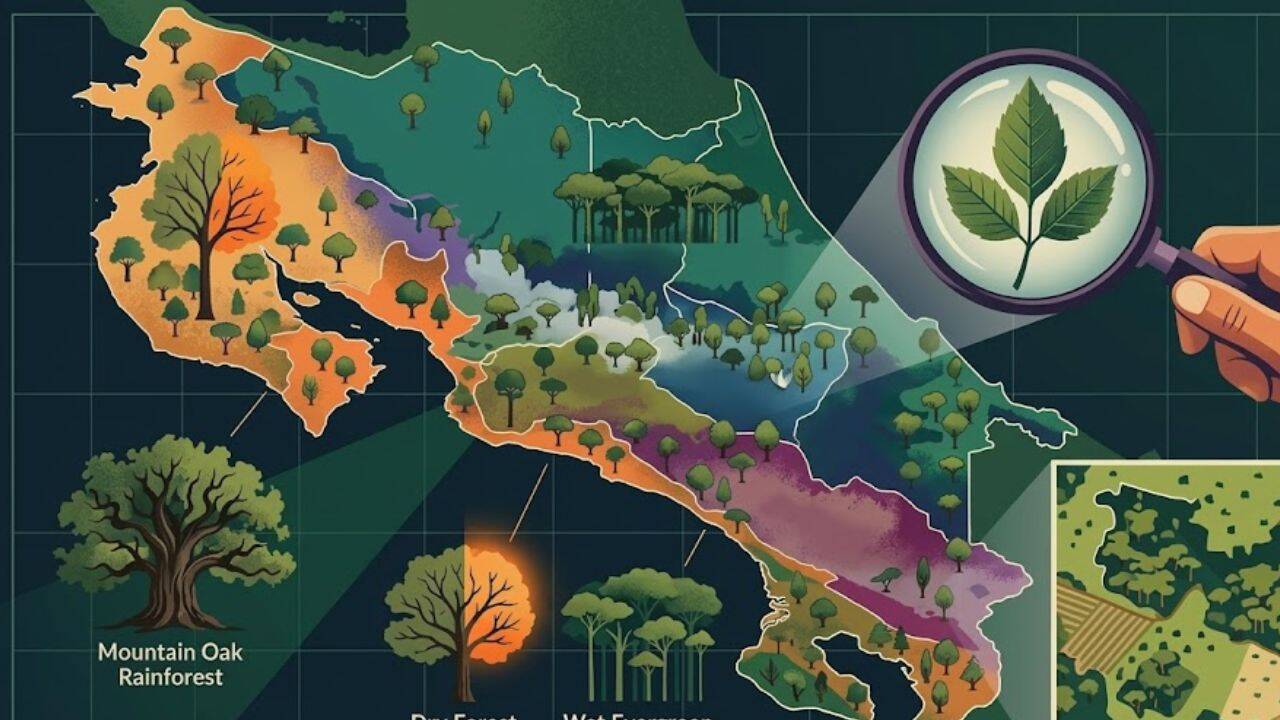 Costa Rica identifies nearly 500 tree species to safeguard forest ecosystems