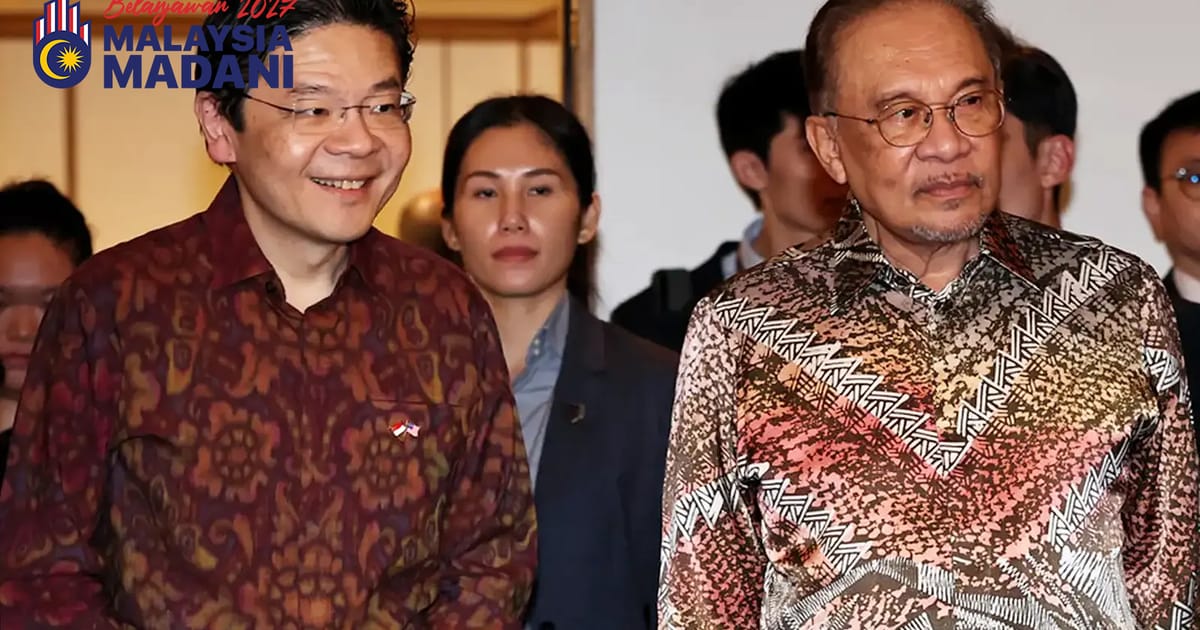 Anwar dan PM Singapura Lancar Pelan Induk JS-SEZ Akhir Tahun