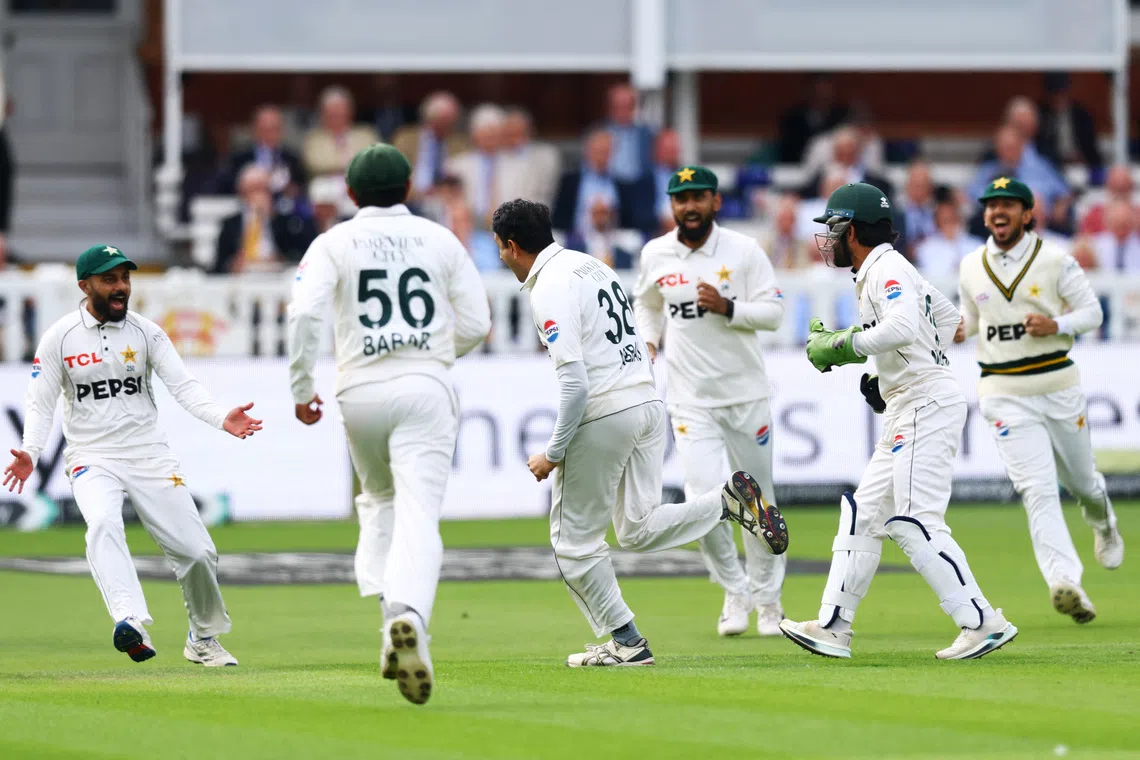 Abbas stars as Pakistan seizes control against England at Lord's