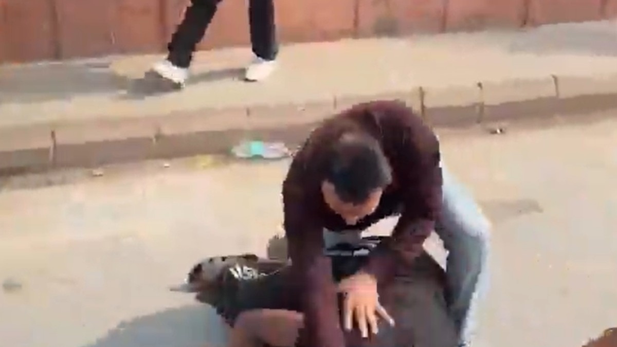 Four arrested after women assaulted during protest demonstration