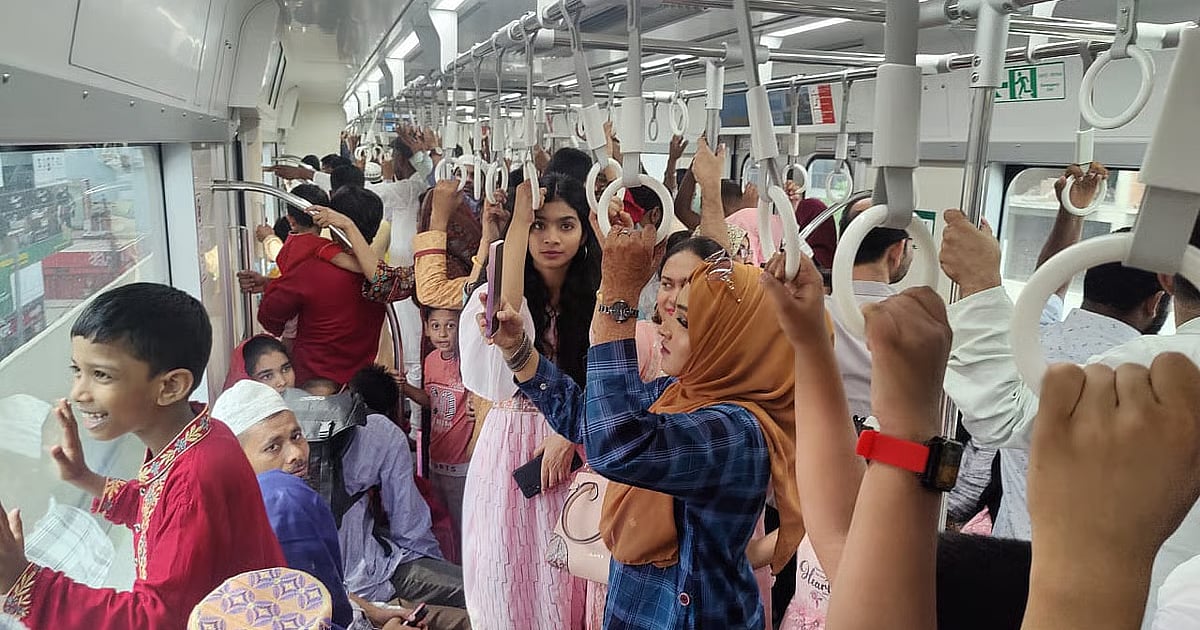 Dhaka Metro Rail Carries Half Million Daily Passengers, Revenue Figures Emerge