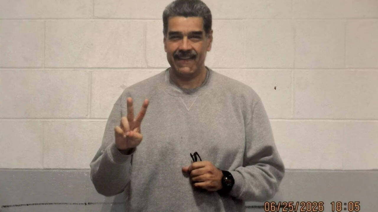 Maduro shares images from US detention, vows Venezuela's rebirth