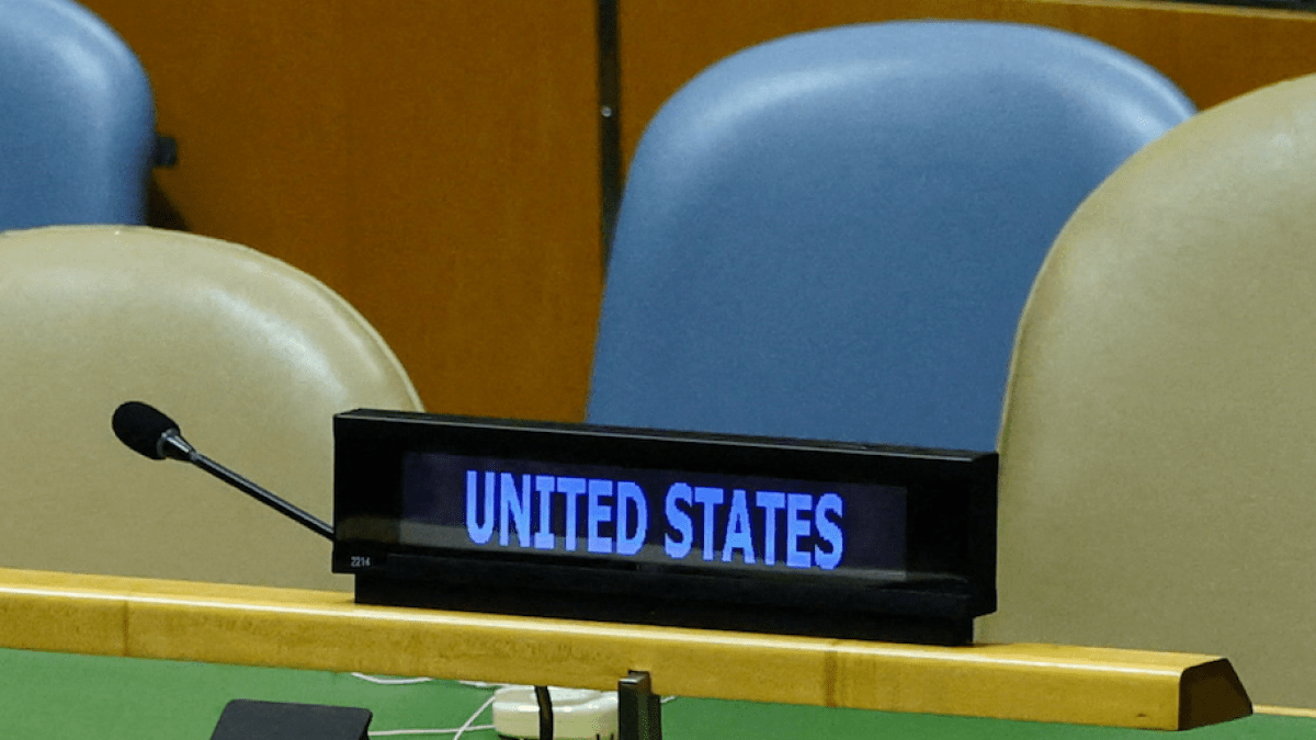 US diplomat walks out during Iranian president's UN General Assembly address