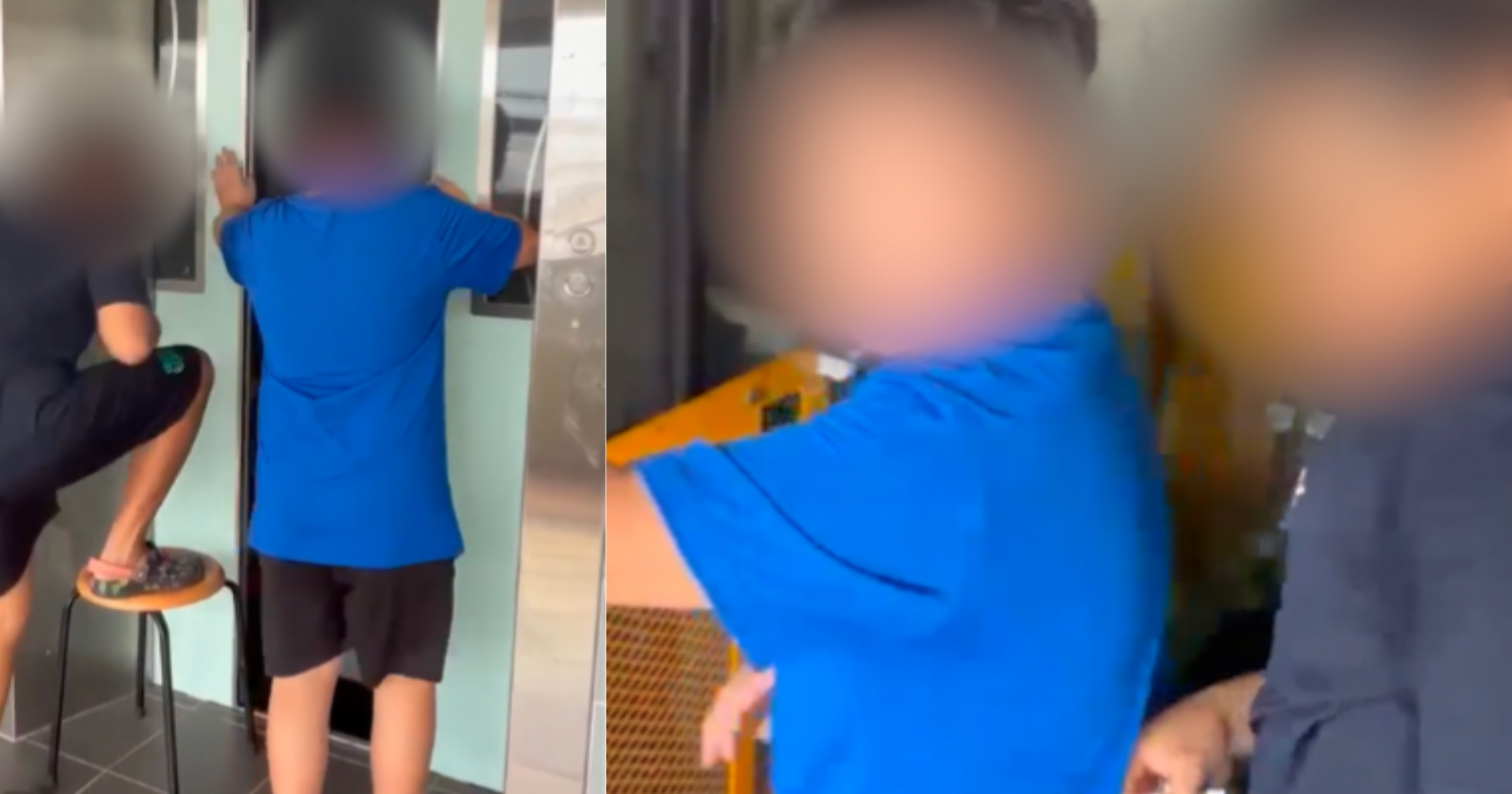 Police investigate after boys access lift shaft in Woodlands HDB block