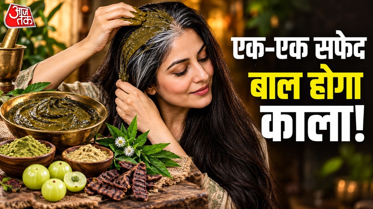 प्राकृतिक मेहंदी मिश्रण से पाएं गहरा रंग, रासायनिक नुकसान से बचें