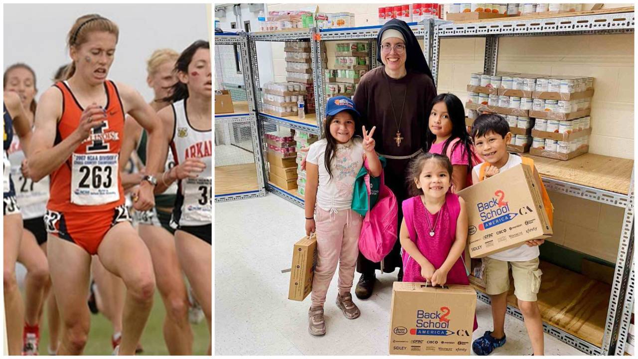 From elite athlete to nun: Sister raises $2.6m through marathon