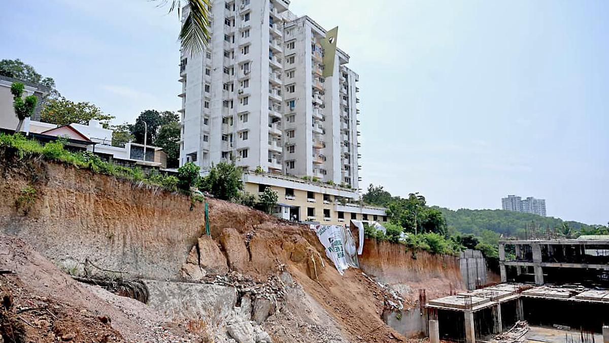 Akkulam residents evacuated after earth cave-in near apartment complex