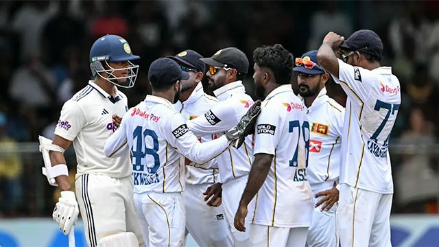 Sri Lanka's Fernando and India's Jaiswal fined for on-field altercation