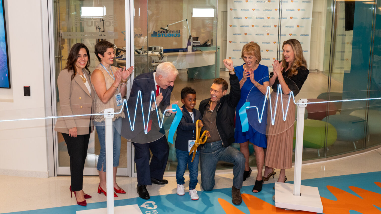Ryan Seacrest Foundation opens bilingual hospital media studio in Miami