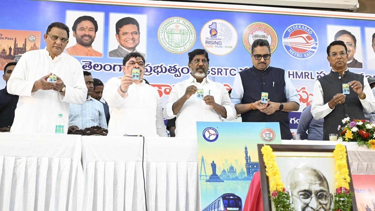 Hyderabad launches unified metro-bus pass for seamless commute