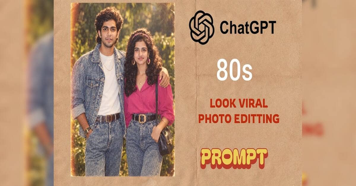 Viral 80s photo trend transforms Instagram selfies into retro portraits