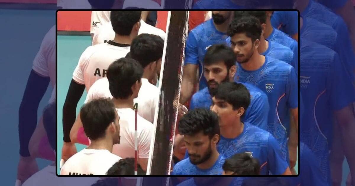 एशियाड 2026: वॉलीबॉल क्वार्टरफाइनल में भारत को पाकिस्तान ने 3-0 से हराया
