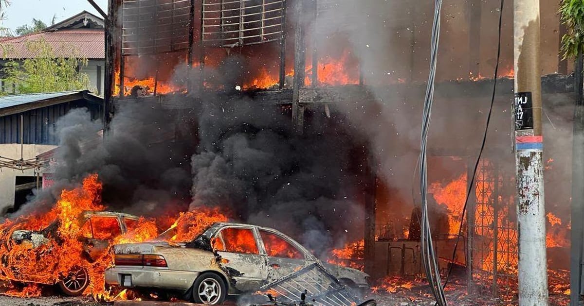 Two sisters killed in multi-house fire in Perak