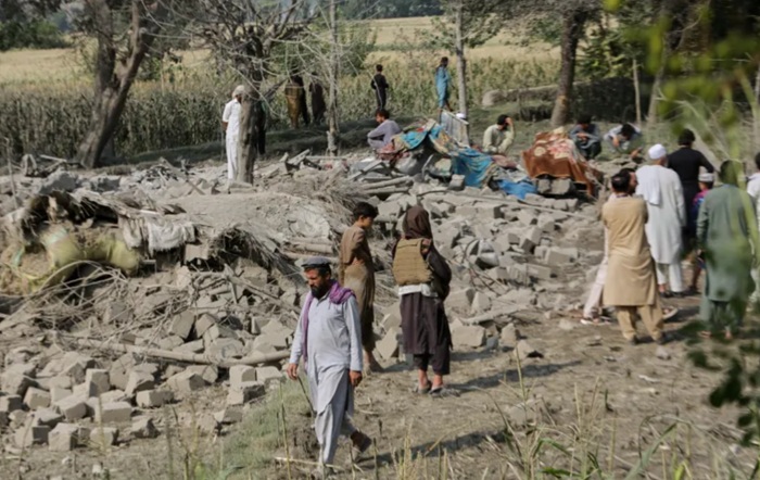 Afghanistan reports three killed in Pakistani military air strikes