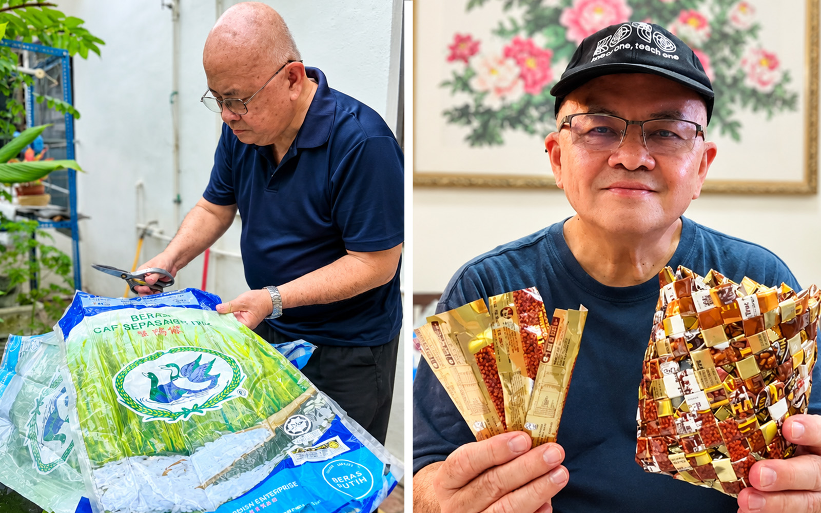 Ipoh environmentalist transforms plastic waste into practical goods