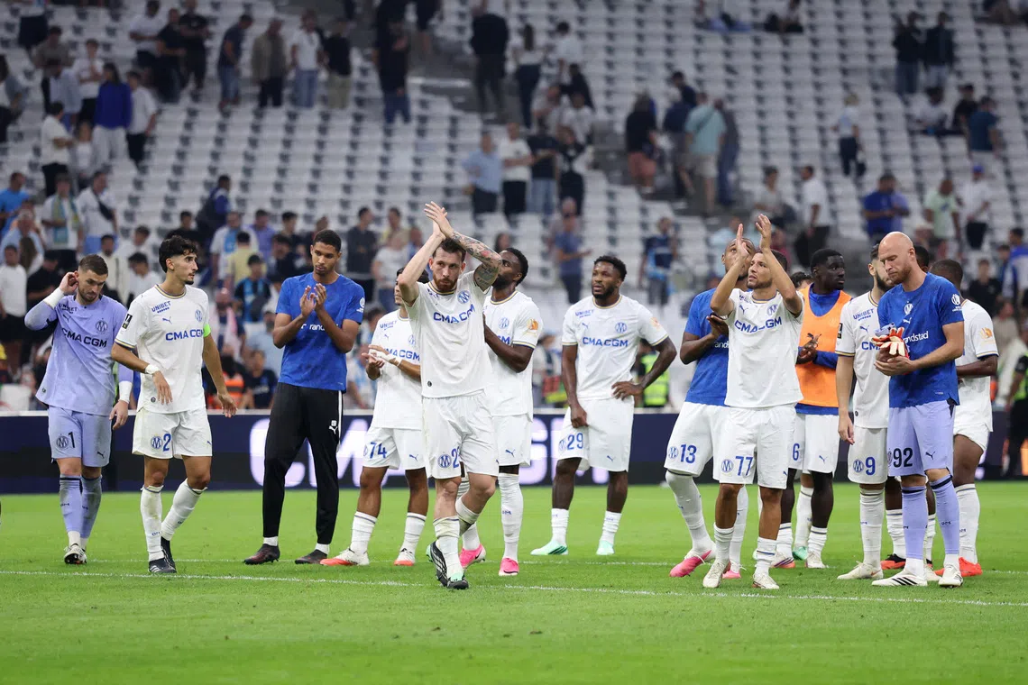 PSG edges past struggling Marseille in Ligue 1 clash