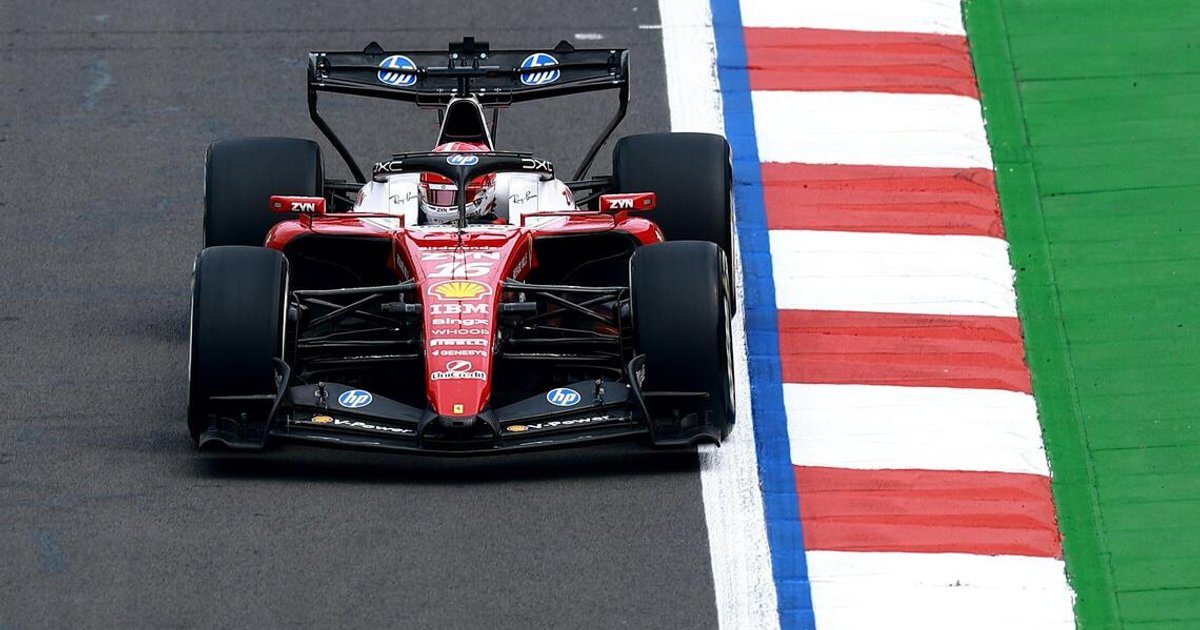 Leclerc leads opening practice as Antonelli returns in Mexico