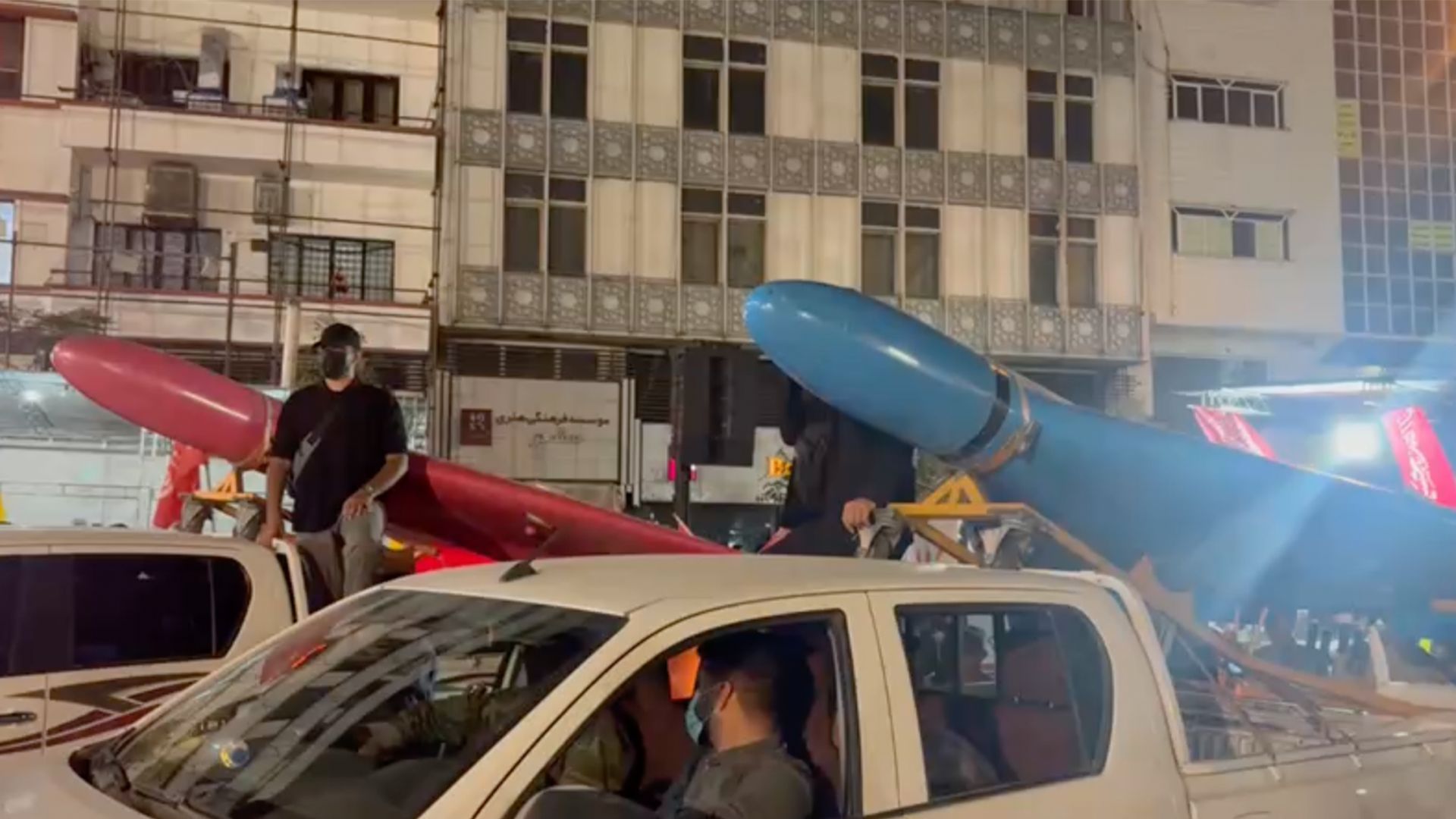Iran displays Shahed unmanned aircraft in Tehran military parade