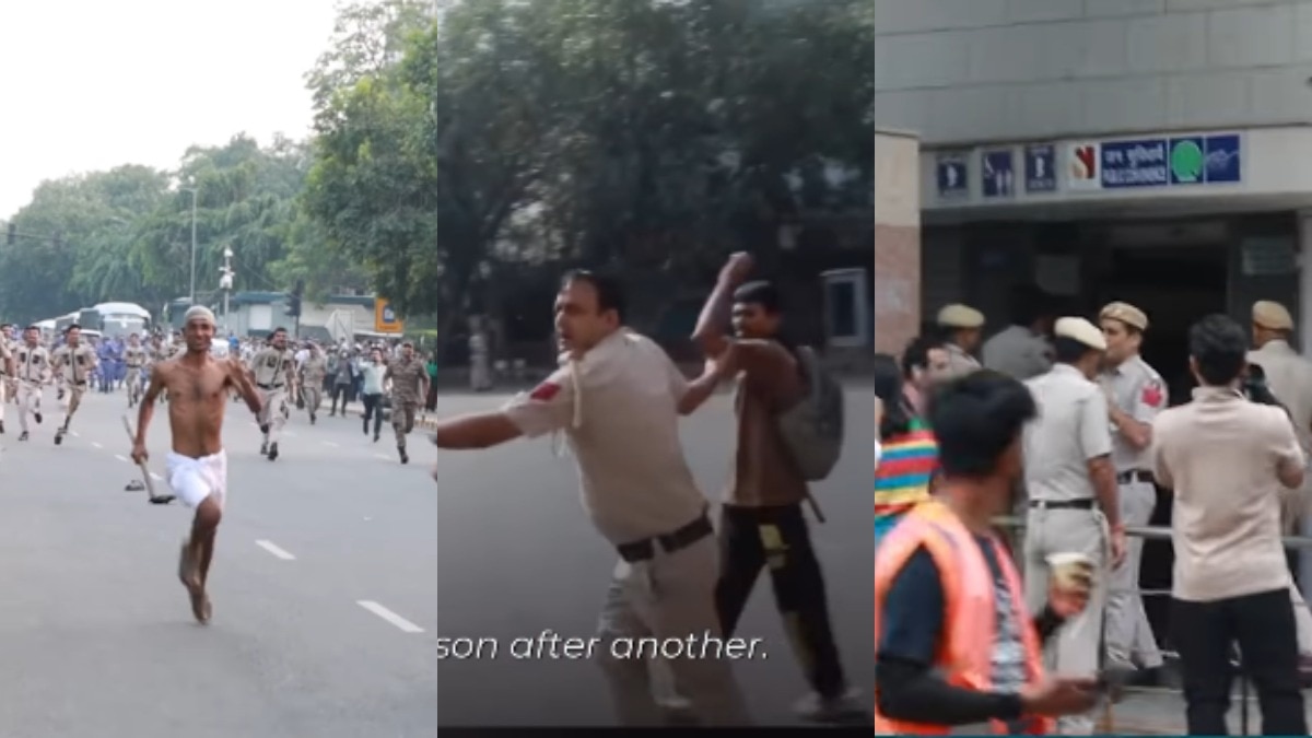 Delhi protests turn chaotic as demonstrators employ creative evasion tactics