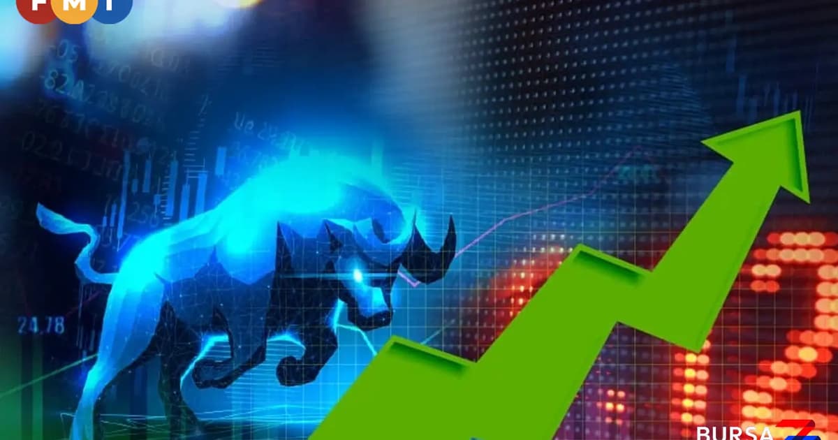 Bursa Malaysia naik dengan pelabur beralih ke saham pertumbuhan