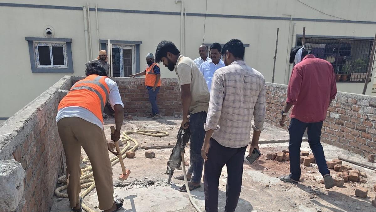 Cyberabad demolishes 16 illegal structures in major enforcement drive