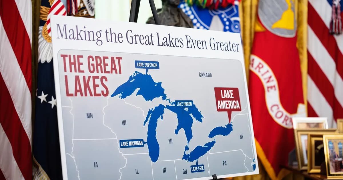 Google Maps akan paparkan 'Lake America' menggantikan 'Lake Ontario'