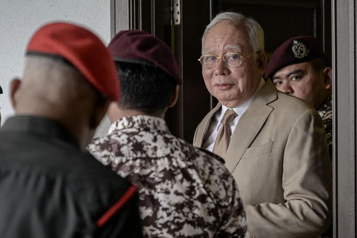 Malaysia's ex-PM Najib granted conditional house arrest in graft case
