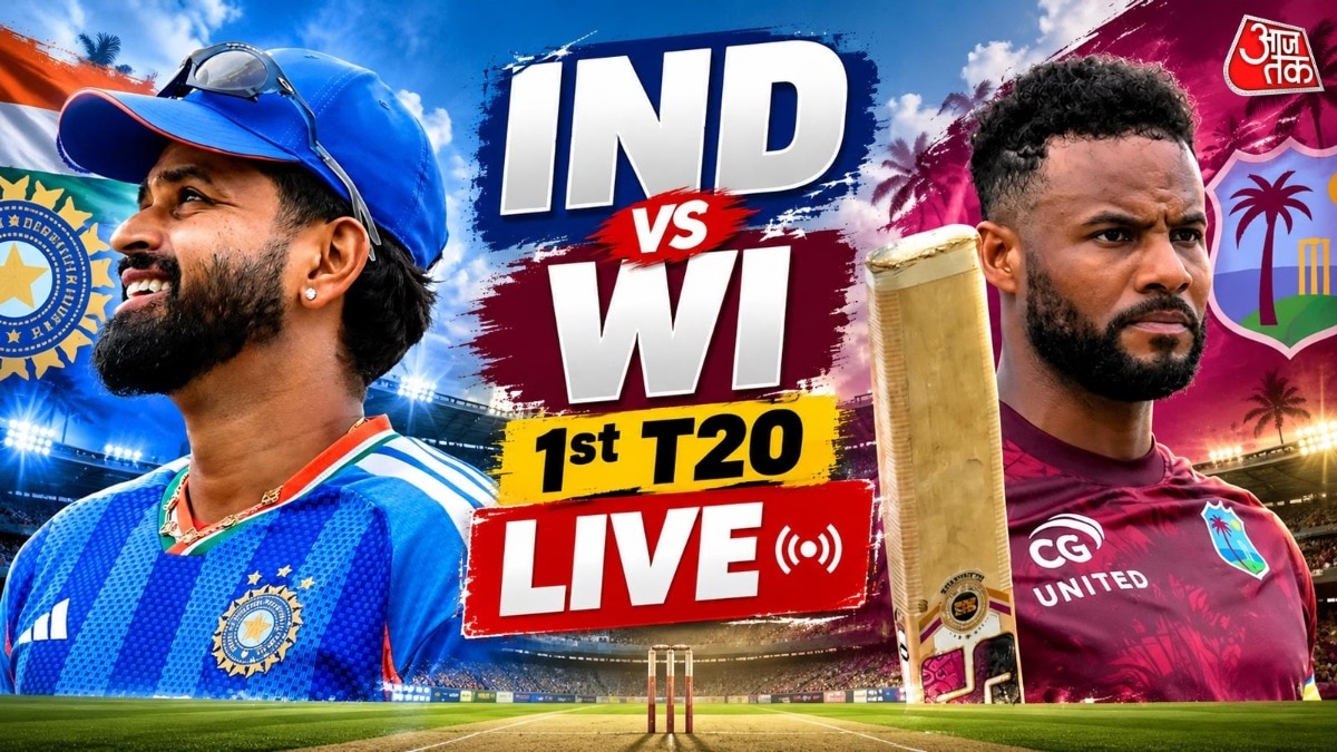 India wins toss, opts to bowl in first T20I against West Indies