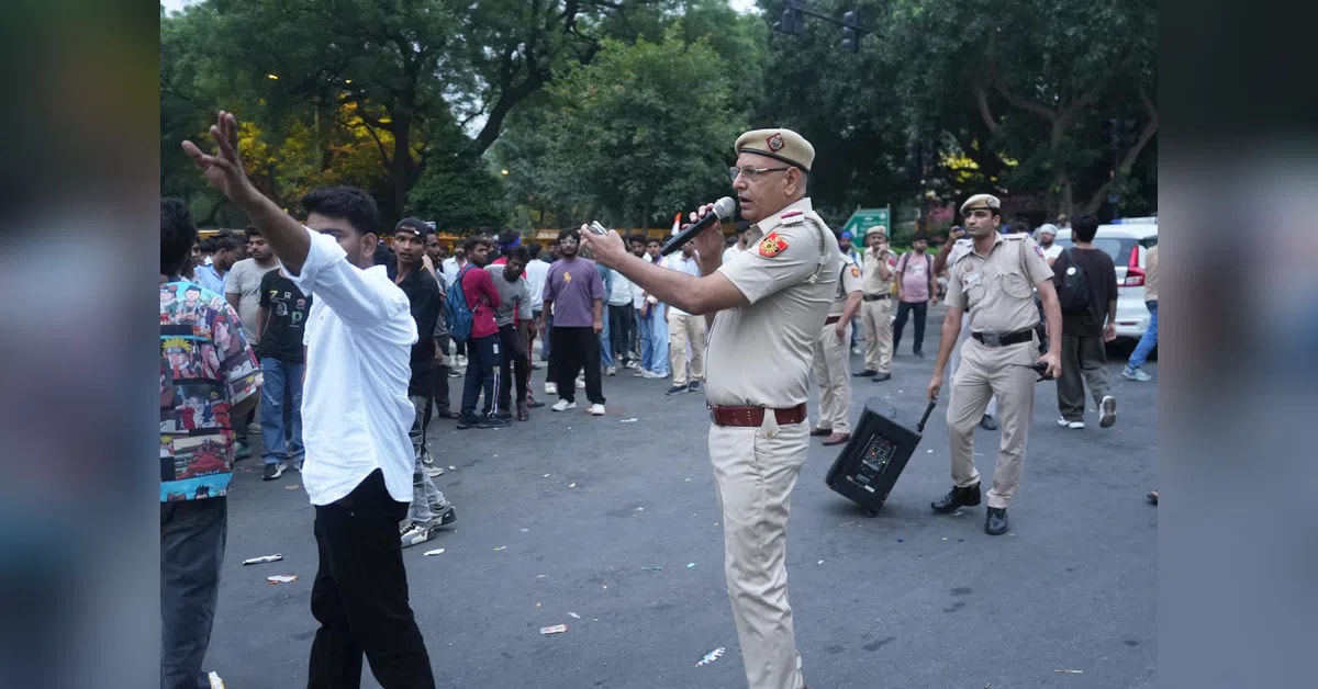 Delhi Police defends force used during July 20 protest, cites criminal elements