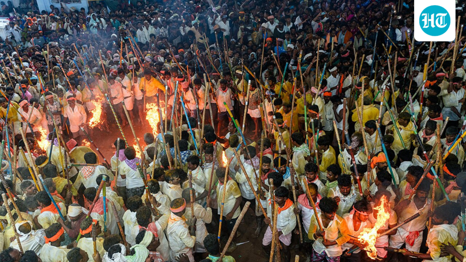 आंध्र प्रदेश में बण्णी उत्सव के दौरान लाठी युद्ध में एक की मौत