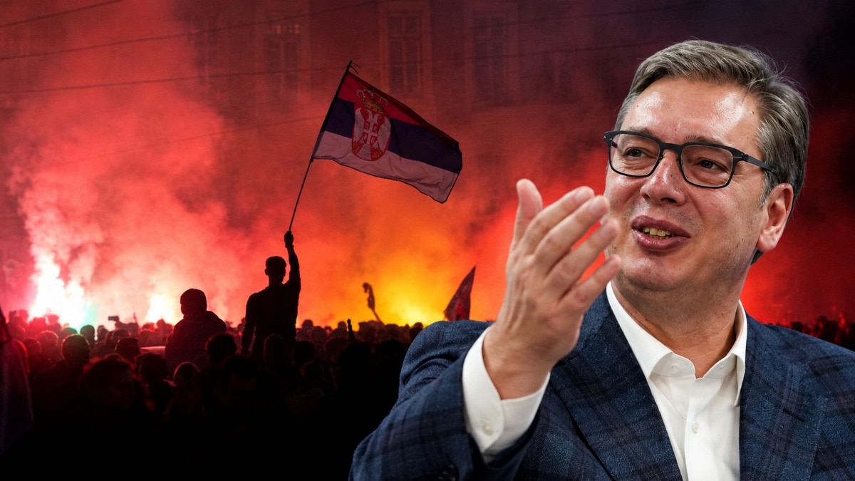 Serbian strongman blames West after electoral defeat to opposition