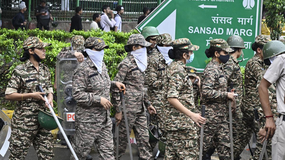 CRPF deploys 7,000 personnel in Delhi ahead of Chief Justice protest