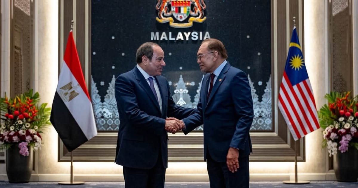 Malaysia seeks broader education ties with Egypt beyond Islamic studies