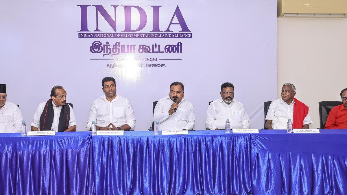 Tamil Nadu's TVK formally aligns with INDIA opposition bloc